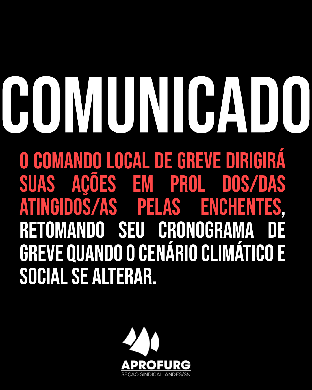 comunicado